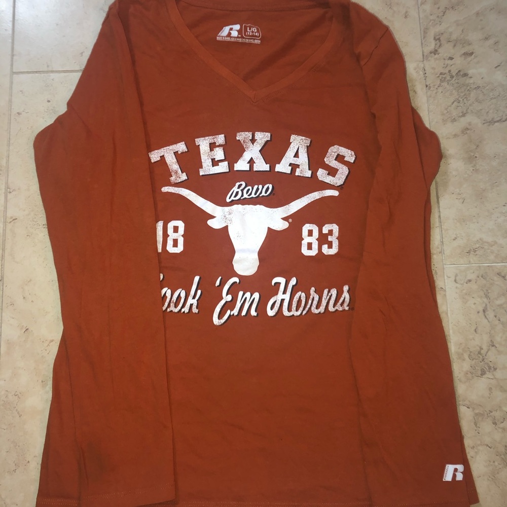 long sleeve Texas shirt
